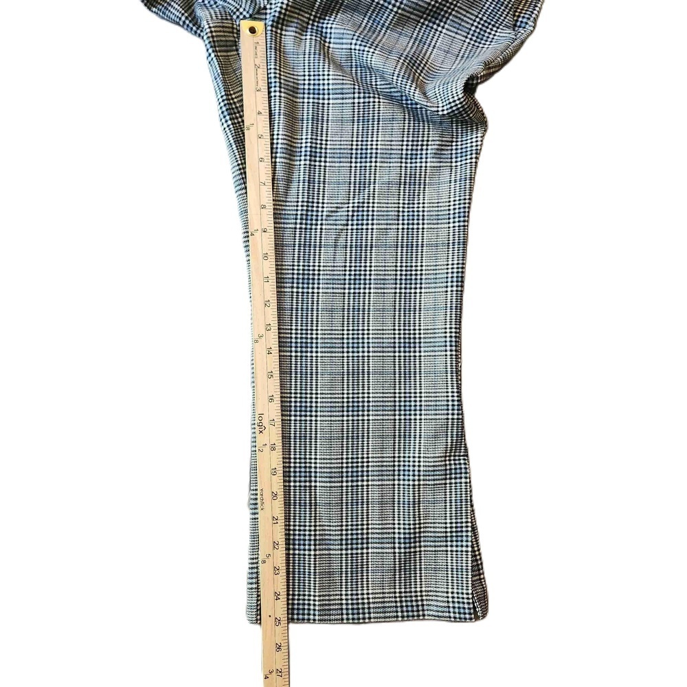 Definitions By D Jeans Plaid Straight Leg Pants Size 14 - Picture 3 of 5